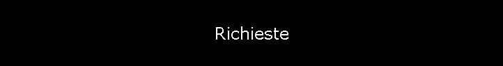 Richieste